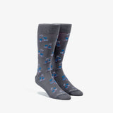 Hook & Albert Dress Socks | Cotton Navire FSGDT16F-BLU