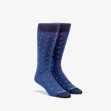 Hook & Albert Dress Socks | Cotton Indubitably FSHB18S-BLU-M