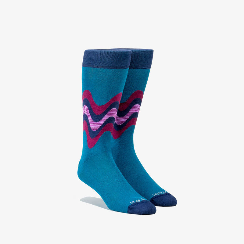 Hook & Albert Dress Socks | Cotton Dazzle FSWV17F-TRQS