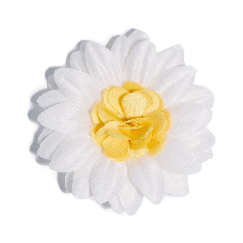 Hook & Albert Daisy Large Lapel Flower | White FW13-LPL-WHT3-OS