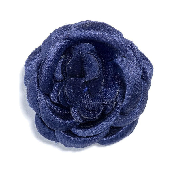 Hook & Albert Rain Small Lapel Flower | Blue FW14-LBSS-NVY-OS
