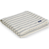 Faribault Cotton Beacon Throw | Stripe Navy BTBENV1242