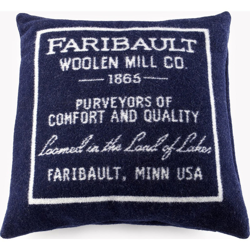 Faribault Logo Pillowcase | Navy 14695 20x20