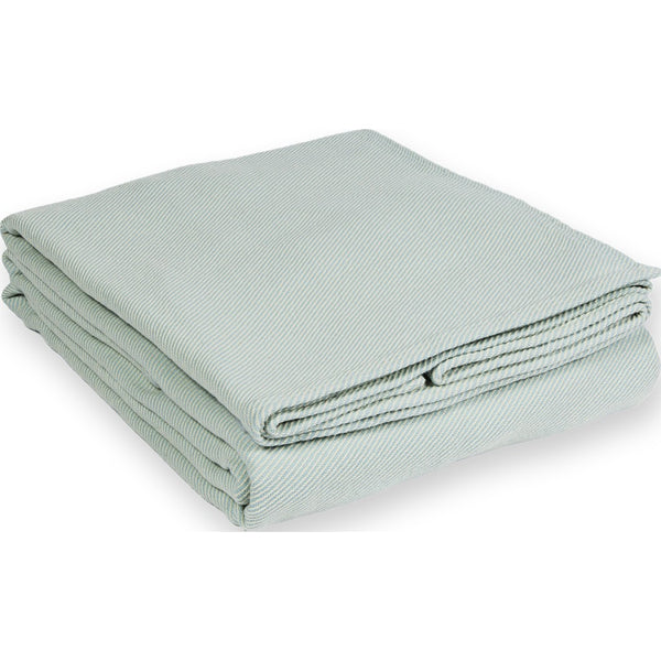 Faribault Pure Cotton Blanket | Seafoam King B1PCLB1167