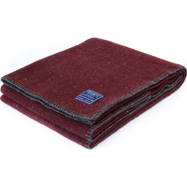 Faribault Wool Utility Blanket | Red
