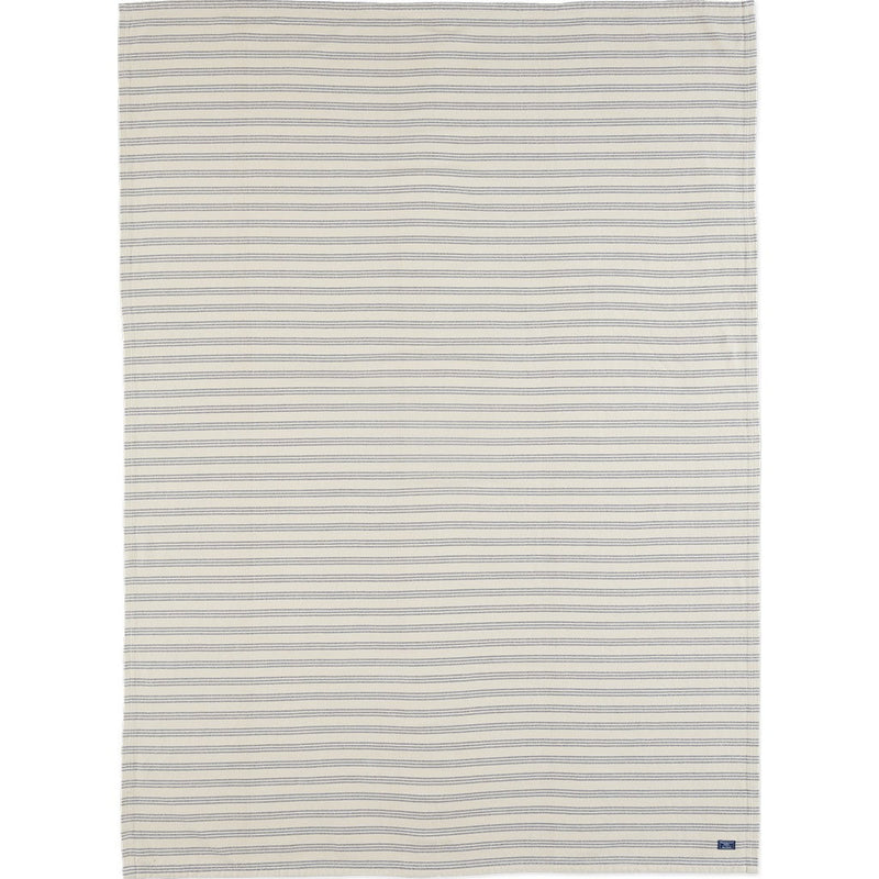Faribault Cotton Beacon Throw | Stripe Navy BTBENV1242