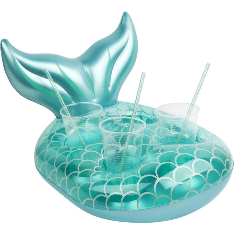 Sunnylife Inflatable Family Drink Holder | Mermaid
