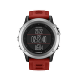 Garmin Fenix 3 Watch Performer Bundle with HRM-Run | Silver/Red