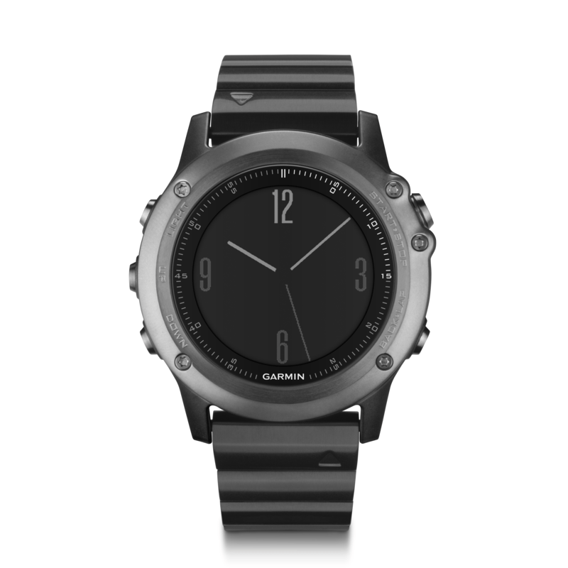 Garmin Fenix 3 Sapphire Multi-Sport GPS Watch | Metal Strap