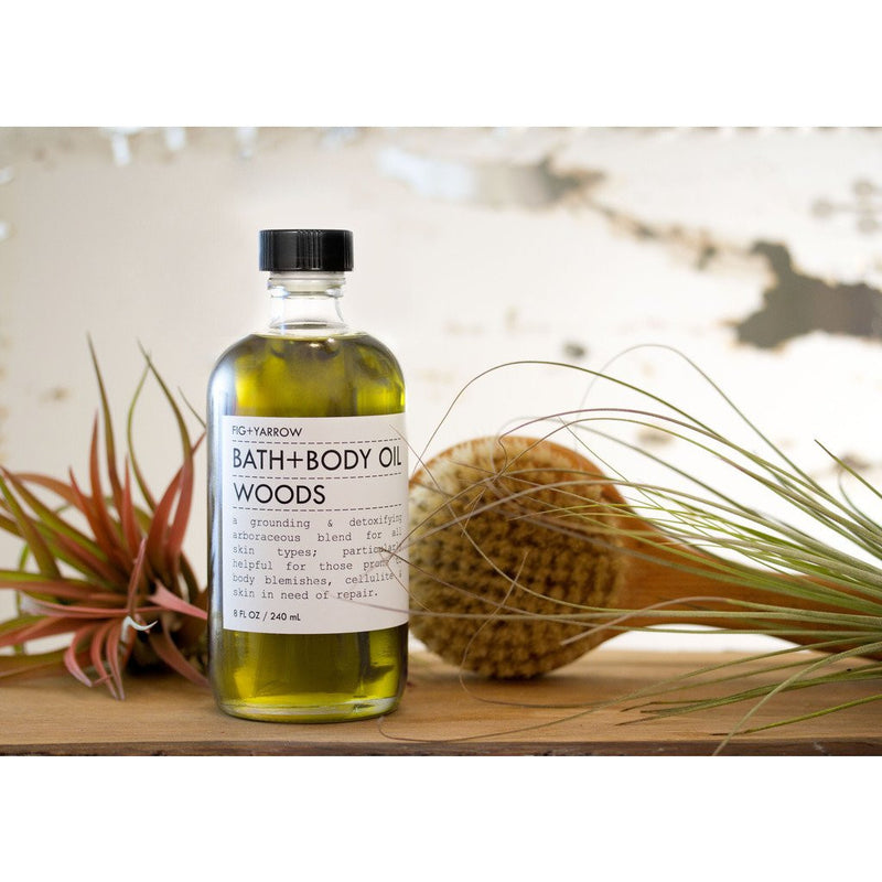 Fig+Yarrow Bath+Body Oil | Woods 4 oz BBOW4