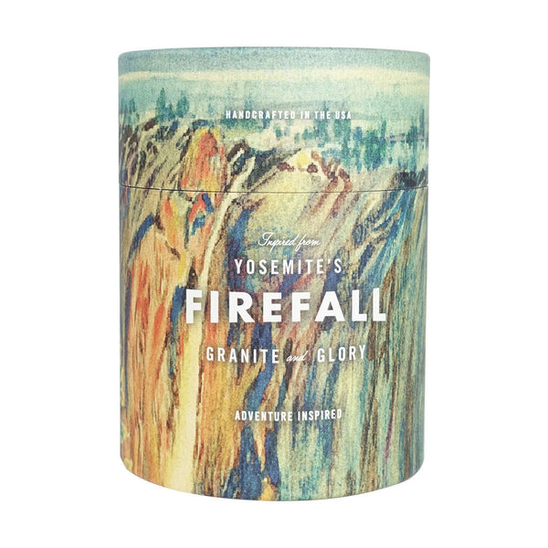 Ethics Supply Co. Organic Scented Candle | Yosemite's Firefall NPCA-02