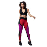 Michi Flare Legging | Blaze