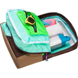 Mokuyobi Flyer Pack Backpack | Coral/Coffee