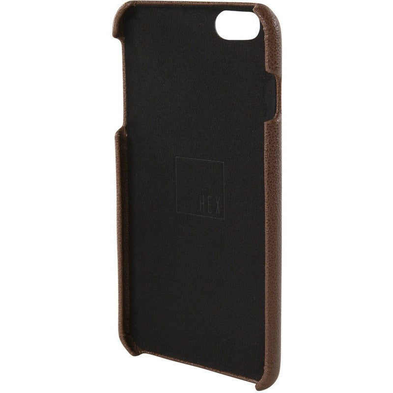 Hex Focus Case for iPhone 6+ | Dark Brown Leather