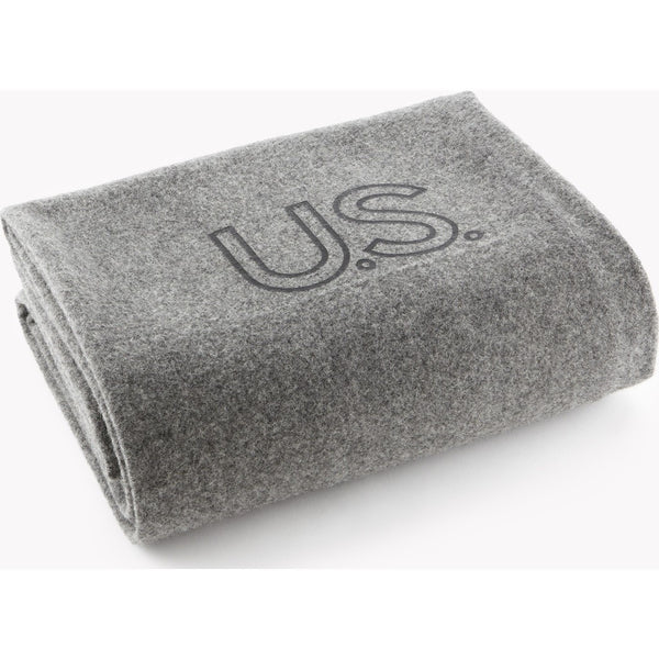Faribault Foot Soldier Wool Blanket | US Navy Gray 2050 Twin 66x90