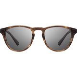 Shwood Francis Acetate Sunglasses | Bourbon & Elm Burl / Grey Polarized WAFB3ELGP