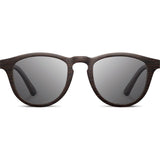 Shwood Francis Wood Sunglasses | Dark Walnut - Grey Polarized WOFDWGP