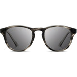 Shwood Francis Acetate Fifty Fifty Sunglasses | Pearl Grey & Elm Burl / Grey Polarized