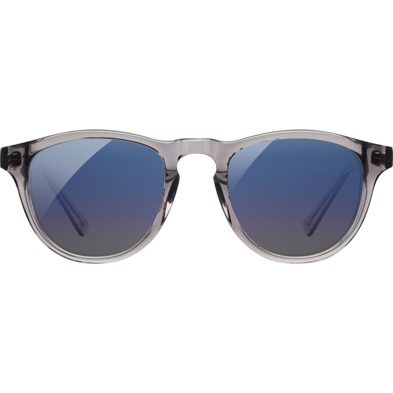 Shwood x Shaper Studios Francis Surf Resin Sunglasses | Smoke & Midnight / Blue Flash Polarized-WAFSMSRB3P