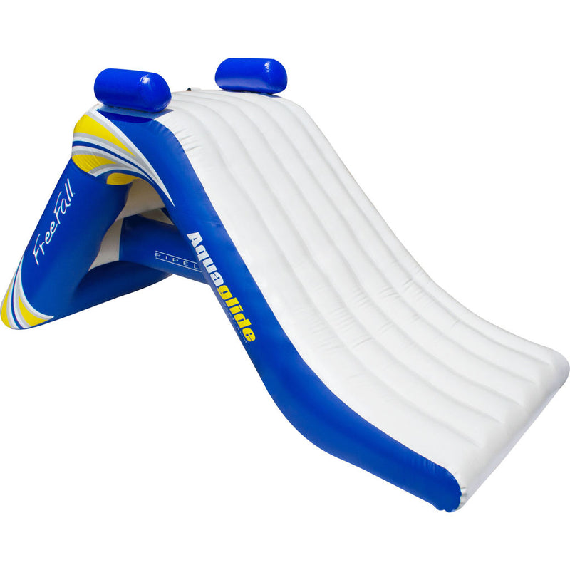 Aquaglide Freefall 6 Inflatbale Water Slide Yellow/White/Blue – Sportique