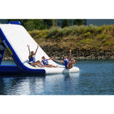 Aquaglide Freefall Extreme Inflatable Water Slide | Blue/White/Yellow 58-5210006