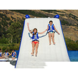 Aquaglide Freefall Extreme Inflatable Water Slide | Blue/White/Yellow 58-5210006