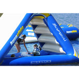 Aquaglide Freefall Extreme Inflatable Water Slide | Blue/White/Yellow 58-5210006