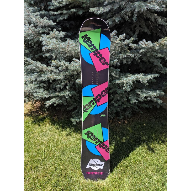 Kemper Freestyle All Mountain Black Snowboard  | 1989/90