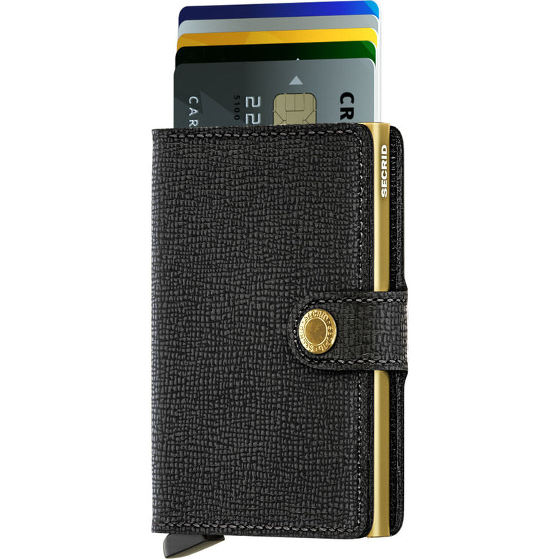 Secrid Mini Wallet | Black MC Black-Gold