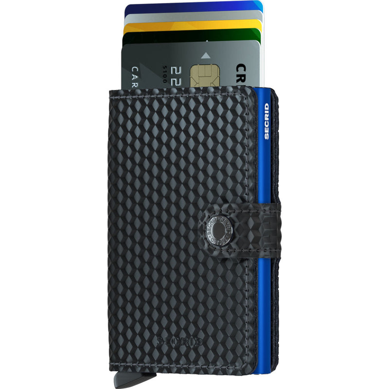 Secrid Mini Wallet | Black M-Cubic Black-Blue