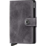 Secrid Mini Wallet Vintage | Gray/Black MV-Grey-Black
