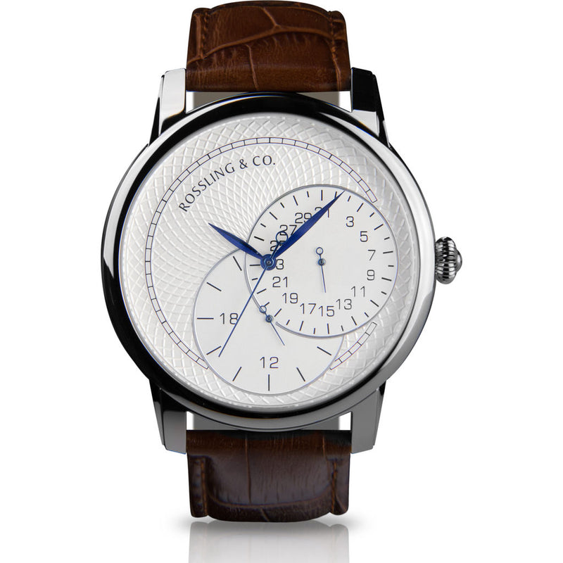 Rossling & Co. Strasse Watch |  Silver/White