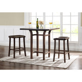 Greenington Tulip 40" Bar Height Table | Black Walnut G0018BL