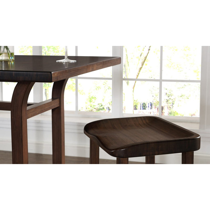 Greenington Tulip 40" Bar Height Table Black Walnut G0018BL Sportique