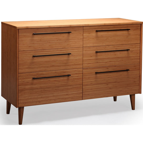 Greenington Sienna Six Drawer Dresser | Caramelized G0094CA