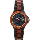 Tense Compass Watch | Dark Sandalwood/Rosewood G4100DR-B