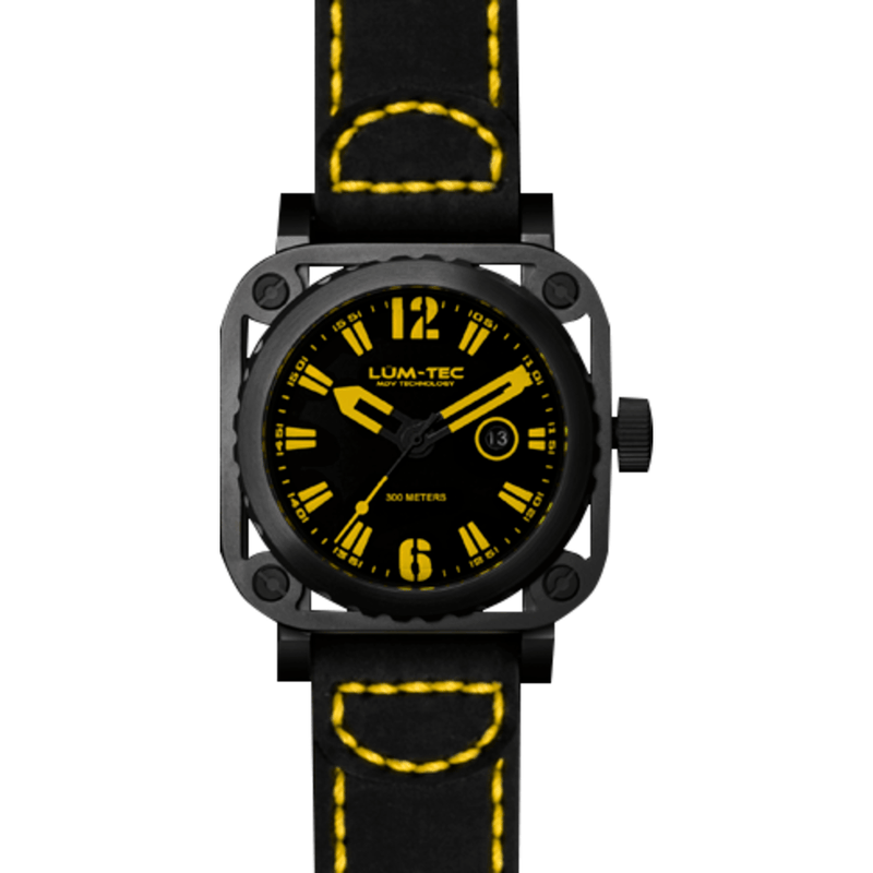 Lum-Tec G8 Watch | Leather Strap