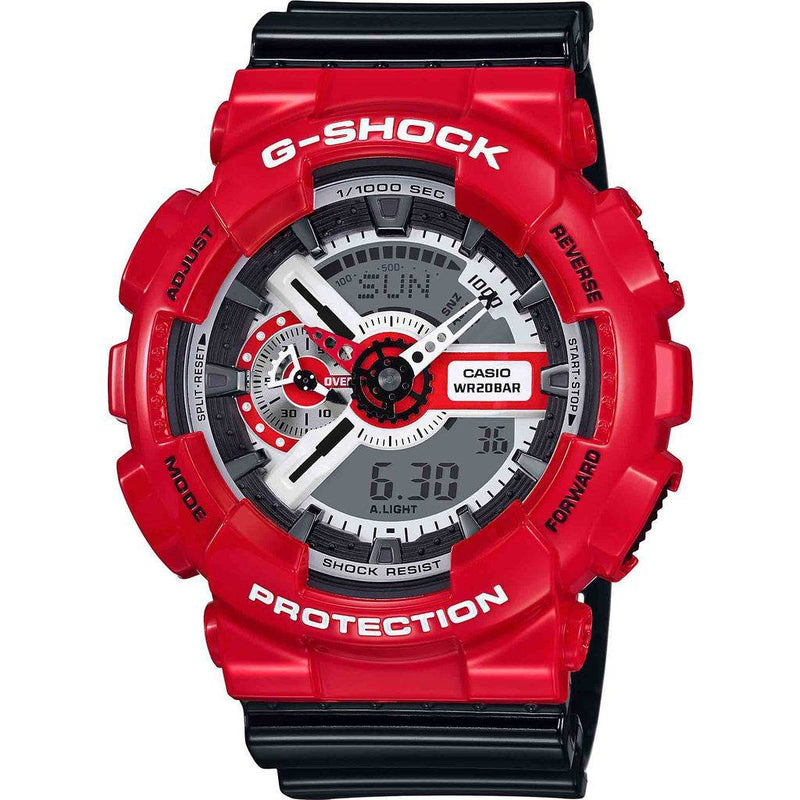 Casio G-Shock Black 'n Red Series GA110RD-4A Watch | Black/Red