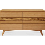 Greenington Azara Six Drawer Dresser | Caramelized GA0005CA