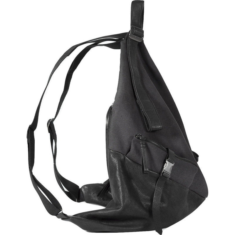 Cote&Ciel Ganges Medium Alias Split Cowhide Leather Backpack Agate