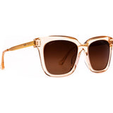 DIFF Eyewear Bella Sunglasses | Ginger Crystal + Light Brown Gradient Lens