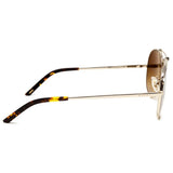 Diff Eyewear Koko Sunglasses | Gold + Brown Gradient Lens