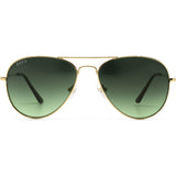DIFF Eyewear Cruz Sunglasses | Gold + G15 Gradient
