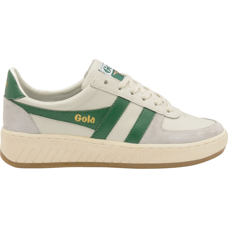 Gola Mens Grandslam Ô78 Sneakers | Off White/Green/Gum- CMA565-Size 13