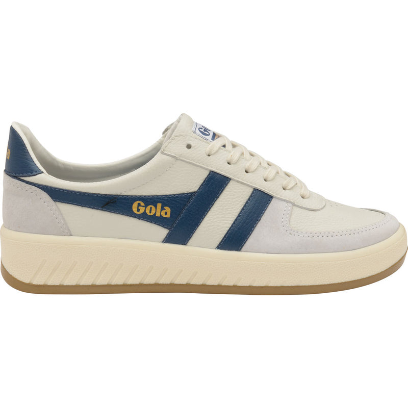 Gola Mens Grandslam Ô78 Sneakers | Off White/Baltic/Gum- CMA565-Size 13