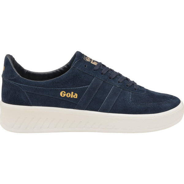 Gola Mens Grandslam Suede Sneakers | Navy/Navy/Off White- CMA589-Size 13