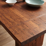 Sequoia 84" Dining Table - Distressed Exotic