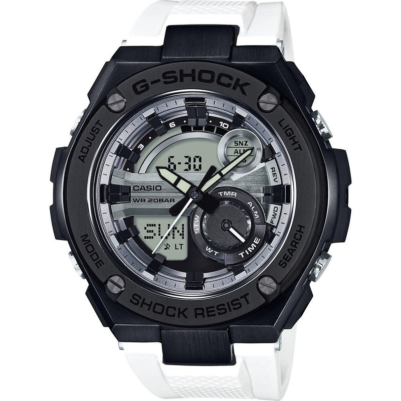 Casio G-Shock G-Steel 2nd Gen 3D GST210B-7ACR Watch |  White/Black