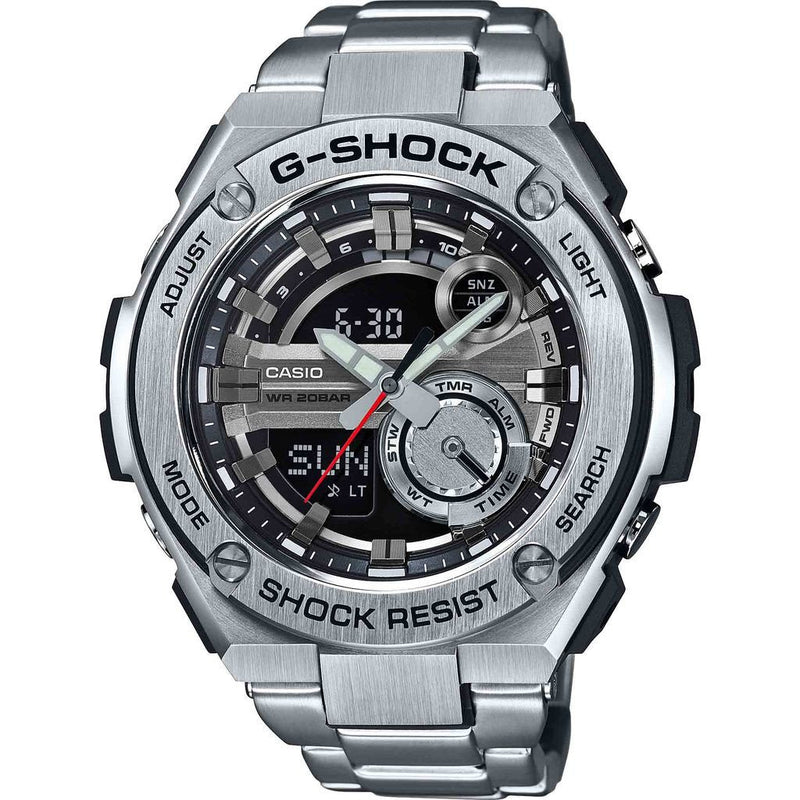 Casio G-Shock GST-210D-1ACR Watch | Silver