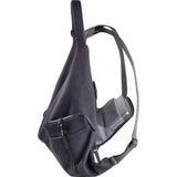 Cote&Ciel Ganges Alias Medium Cowhide Leather Backpack | Graphite Grey 28391